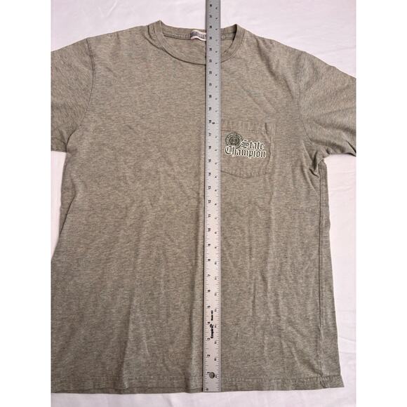 Men's Gap T-Shirt Size M Gray Short Sleeve Pocket Tee - Picture 4 of 9